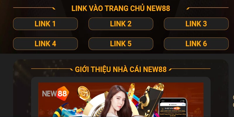 Cập nhật link đăng nhập NEW88